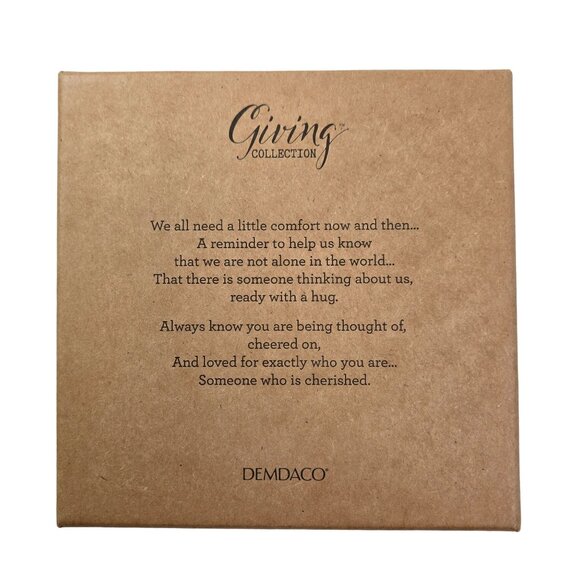 NWT/NIB Demdaco Giving Lariat Double Heart Charm Necklace - Picture 3 of 5